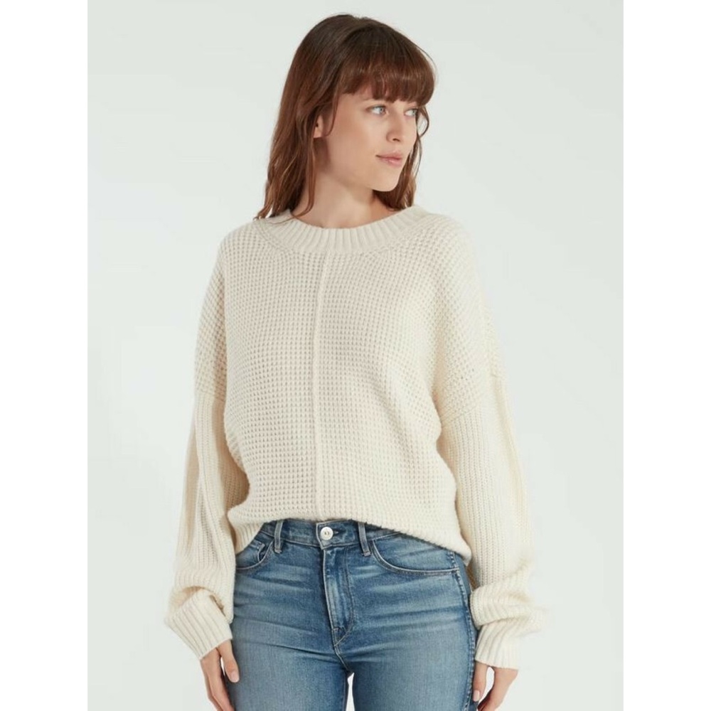 Sanctuary / Sorry Not Sorry Waffle Knit Sweater
